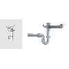 SIPHON1 Franke Single Bowl Plumbing Kit 