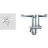 Franke Waste Kit for triple bowl sinks