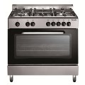 BC391.2TCSS Baumatic Single Cavity 90cm Dual Fuel Range Cooker in Stainless Steel