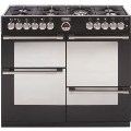444440794 Stoves Sterling R1100DFT 110cm Dual Fuel Range Cooker in Black