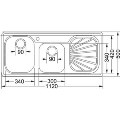 BH644TCSS Baumatic Four Burner 60cm Gas Hob