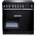 444441223 Stoves S1100TRC Traditional 110cm Chimney Hood in Black