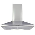 MEH601SS Matrix Standard 60cm Chimney Hood in Stainless Steel