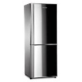 77039054/1/BF207BLM GRADE A1 - As New - Baumatic Freestanding Fridge Freezer with Mirror Glass Doors