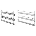 38551/1/GT90X Ex-display - Smeg 2 Level telescopic shelf set