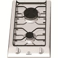 DP2GSIX Indesit Prime 2 Burner Domino Gas Hob  in Stainless steel