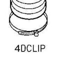 4DCLIP Elica Hose Clip 
