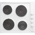 HIZE64101W Beko 60cm Solid Plate Electric Hob  in White