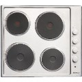 HIZE64101X Beko 60cm Solid Plate Electric Hob  in Stainless steel