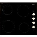 HIC64102 Beko 60cm 4 Zone Ceramic Electric Hob in Black