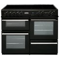 RCM10CRK Leisure 100cm Electric Ceramic Range Cooker  in Black