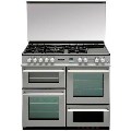 RCM10FRSP Leisure Cuisinemaster 100cm Dual Fuel Range Cooker in Silver