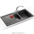 COG651CPACK Franke Calypso Sink and Tap Designer Pack in Coffee