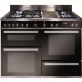 RV1200SS CDA 120cm Multiple Cavity Range Cooker Electric Ovens 6 Burner Gas Hob and Griddle in Stainless steel