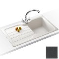 COG611GRAPACK Franke Calypso Sink and Tap Designer Pack in Graphite