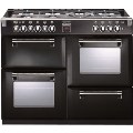 444440201 Stoves Richmond 1100GT 110cm Gas Range Cooker in Black