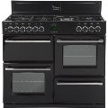 444440394 Belling Classic 1100DFT 110cm Dual Fuel Range Cooker in Black