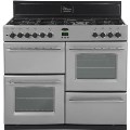 444440401 Belling Classic 1100GT 110cm Gas Range Cooker in Silver