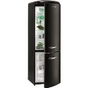 RK60359OBK Gorenje RK60359OBK Retro Style Freestanding Fridge Freezer - Right Hand Hinge - Black