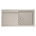MRG611CF Franke MRG611CF Maris Single Bowl Granite Sink with Reversible Drainer in Coffee