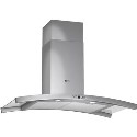 D89D55N1GB Neff D89D55N1GB Series 3 Curved 90cm Chimney Hood in Stainless steel