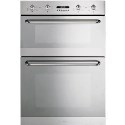 DOSC54X Smeg Cucina Multifunction Electric Built In Double Oven in Stainless steel
