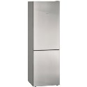 KG36VVI30G Siemens iQ100 LowFrost Freestanding Fridge Freezer with Anti-Fingerprint Stainless Steel Door in stainless steel doors