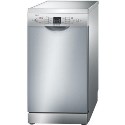 SPS53E18GB Bosch Exxcel 9 Place Setting Slimline Dishwasher in Silver