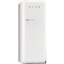FAB28QB1 Smeg 50s Style Right Hand Hinge Freestanding Fridge with Ice Box in White