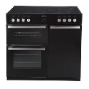 444449418 Belling DB4 90E Ceramic 90cm Electric Range Cooker in Black