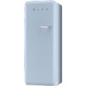 FAB28YAZ1 Smeg 50s Style Pastel Blue Left Hand Hinge Freestanding Fridge with Ice Box