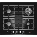 T62R36S1 Neff T62R36S1 Series 3 Four Burner Gas-on-glass Hob - Black Glass