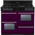 444441421 Belling Classic 110DFT 110cm Dual Fuel Range Cooker - Wild Berry