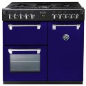 444441282 Stoves Richmond 900DFT Colour Boutique 90cm Dual Fuel Range Cooker - Midnight Gaze
