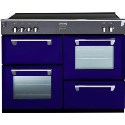 444441851 Stoves Richmond 1000Ei Colour Boutique 100cm Electric Range Cooker with Induction Hob - Midnight Gaze