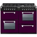 444441313 Stoves Richmond 1000DFT Colour Boutique 100cm Dual Fuel Range Cooker in Wild Berry