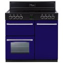 444441366 Belling Classic 90E 90cm Electric Range Cooker with Ceramic Hob - Midnight Gaze