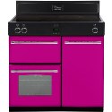 444441906 Belling Classic 90Ei 90cm Electric Range Cooker with Induction Hob - Floral Burst