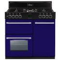 444441402 Belling Classic 90DFT 90cm Dual Fuel Range Cooker - Midnight Gaze