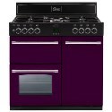 444441397 Belling Classic 90DFT 90cm Dual Fuel Range Cooker - Wild Berry