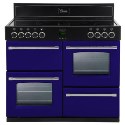 444441378 Belling Classic 100E 100cm Electric Range Cooker with Ceramic Hob - Midnight Gaze