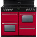444441386 Belling Classic 110E 110cm Electric Range Cooker with Ceramic Hob - Hot Jalapeno