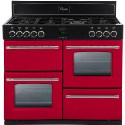 444441410 Belling Classic 100DFT 100cm Dual Fuel Range Cooker - Hot Jalapeno