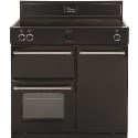 444441895 Belling Classic 90Ei 90cm Electric Range Cooker With Induction Hob - Black