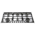 PGF96 Smeg PGF96 Classic Stainless Steel Ultra Low Profile 6 Burner 87cm Gas Hob