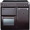 444441648 Stoves Richmond 900Ei Black 90cm Electric Range Cooker with Induction Hob