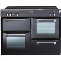 444441650 Stoves Richmond 1000Ei 100cm Electric Range Cooker with Induction Hob - Black