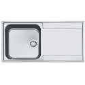 MRX211R Franke MRX211R Maris Slim-Top 1.0 Bowl Right Hand Drainer Stainless Steel Sink