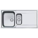 MRX251R Franke MRX251R Maris Slim-Top 1.5 Bowl Right Hand Drainer Stainless Steel Sink