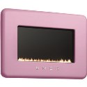L30FABPI Smeg 50s Retro Style Natural Gas Wall Fire in Pink
